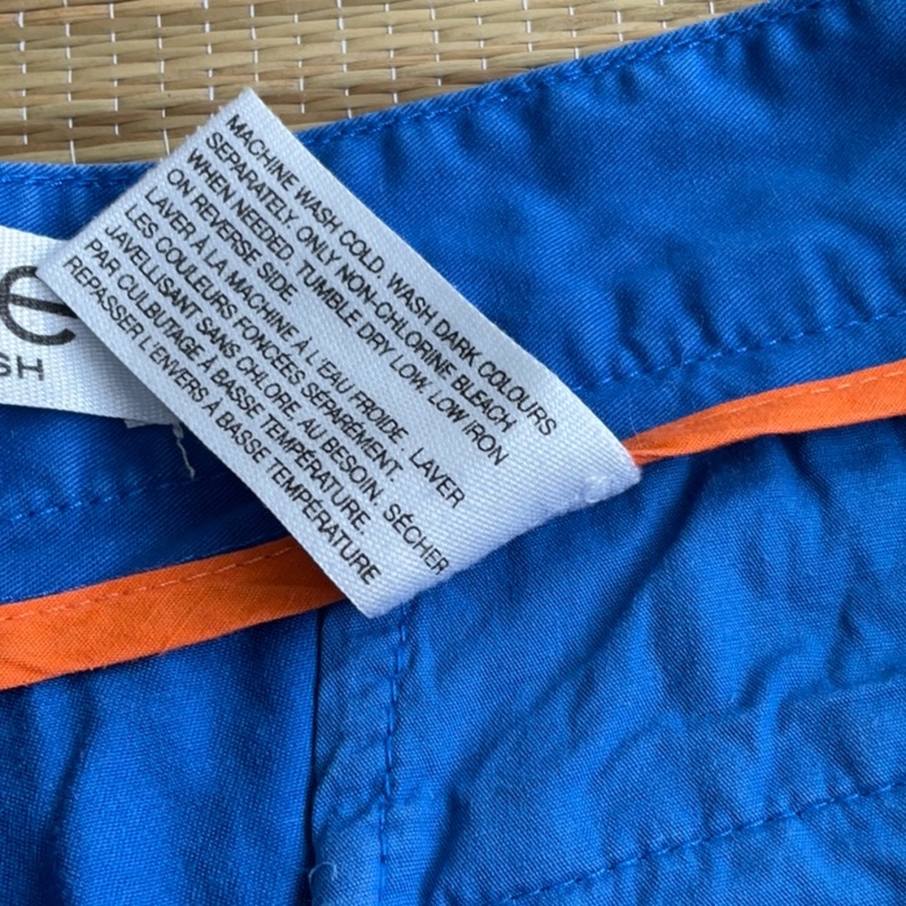 Joe Fresh Blue Women's Shorts 100% Cotton Size 6 - Picture 10 of 11